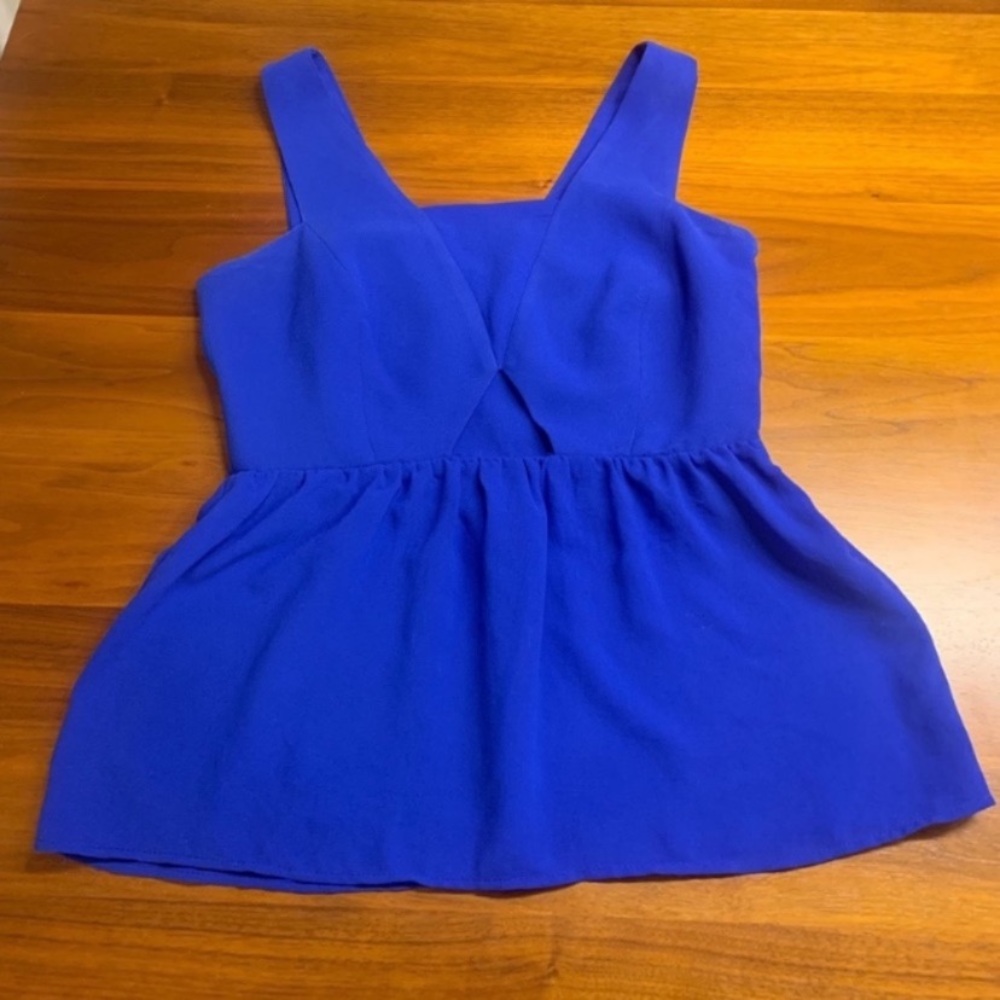 Zara Basic Front Cutoff Sleveless Top - image 3